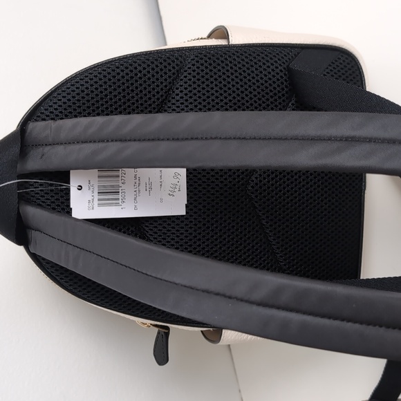 Coach CC158 Disney X Mini Court Backpack With Cruella Motif Gold/Chalk Multi - Picture 11 of 16